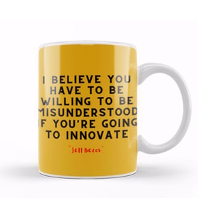 Jeff Bezos Quotes   Entrepreneurs Motivation İnspiration Success Work Gifts Kupa Bardak Porselen