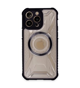 Apple İphone 13 Pro Max Kılıf Prag Magneticsafe Kapak - Siyah