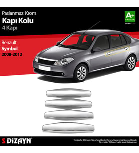 Renault Symbol 2 Krom Kapı Kolu 4 Kapı 2008-2012