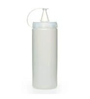 Şeffaf Kapaklı Sızdırmaz Yağlık Sosluk Şişesi Plastik Yağdanlık 400 ml. AP-9028 (5343)