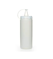 Şeffaf Kapaklı Sızdırmaz Yağlık Sosluk Şişesi Plastik Yağdanlık 400 ml. AP-9028 (5343)