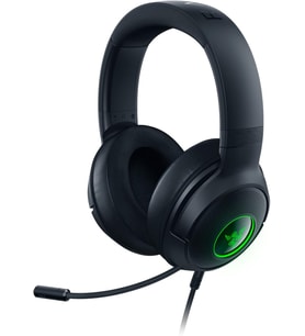 Razer Kraken V3 X Usb - Kablolu Usb Oyun Kulaklığı (285 G'Da Ultra Hafif, Triforce 40 Mm Sürücüler, (Çok Renkli)