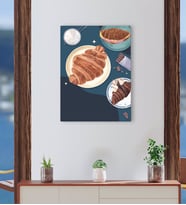BK Gift Cafe & Bar & Restaurant Konseptli Kanvas Tablo-74