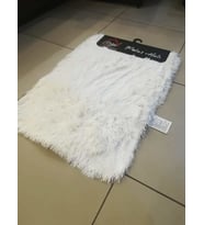 Doğuş Peluş Tavşan Tüyü Beyaz 2 li Klozet Takımı