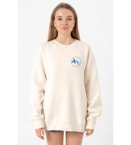 The Mentalist Blue Bird Lodge Ekru Kadın 2ip Sweatshirt