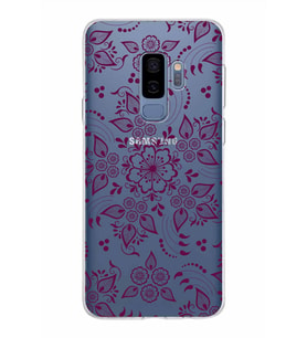 Samsung Galaxy S9 Plus Kapak Nostalji Desen Tasarımlı Şeffaf Silikon Kılıf