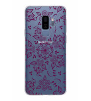 Samsung Galaxy S9 Plus Kapak Nostalji Desen Tasarımlı Şeffaf Silikon Kılıf