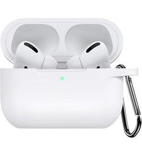 Airpods Pro Lansman Silikon Kılıf (Beyaz)