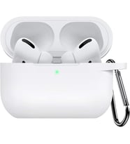 Airpods Pro Lansman Silikon Kılıf (Beyaz)