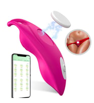 PRIME TOYS Ava Telefon Kontrollü Manyetik Klipsli Sessiz Giyilebilir Klitoris Uyarıcı Mini Vibratör