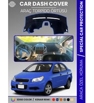 CHEVROLET AVEO (2011-2020) Torpido Örtüsü Ön Göğüs Torpido Koruma Tam Uyum Kaymaz Hızlı Montaj