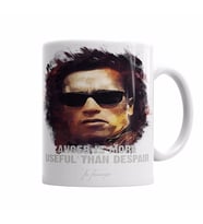 Anger Is More Useful Than Despair The TERMINATORAnger Is More Useful Than Despair The TERMINATOR Kupa Bardak Porselen