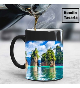 Kendin Tasarla  Kupa (Siyah)