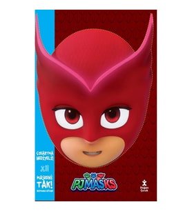 Maskeni Tak Pjmasks Baykuş Kız Boyama Kitabı