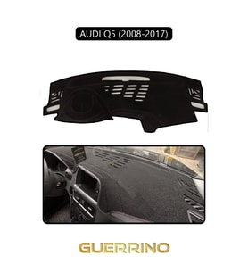 AUDİ Q5 2008-2017TORPİDO KORUMA HALISI SİYAH KENAR