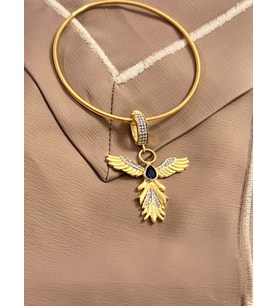 Ajda Bilezik 925 Ayar Gümüş Charm