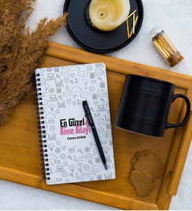 En Güzel Anne Adayı Defter - Kupa - Kalem Seti (Model 1)