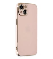 iPhone 14 Kılıf Volet Silikon - Pembe