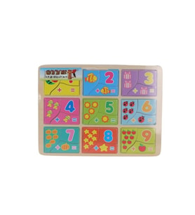 Mey İthalat® 4215 TAHTA BULTAK BULMACA PUZZLE 27 PRÇ