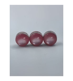 Tesettür Giyim Kadın Şal Ve Eşarp Mıknatısı 3 Adet (Pembe)