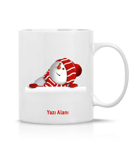 Yılbaşı Hediyesi Yeni yıl Hediyesi Çay Kahve Kupa Bardak-Happy christmas-Mutlu yıllar-2024-013