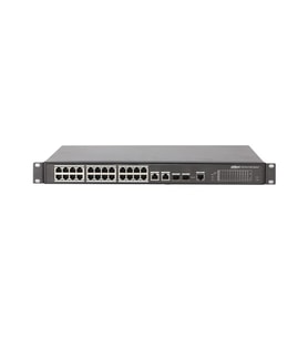 Dahua PFS4226-24ET-360-V3 24 Port Poe + 2 Port Gigabit Uplink + 2 Port SFP Yönetilebilir PoE Switch 360W