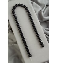 Oniks Mat Siyah Küre Kesim 10mm Dizi [C+]
