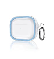 Durukar® Airpods Pro 2 (2.nesil) Shiny Şeffaf Kılıf - Sierra Blue