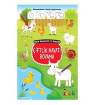Minik Ressam İş Başında - Çiftlik Hayatı Boyama