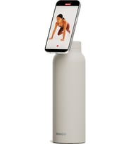 Ringo Pro Pipetli, Telefon Tutuculu Termal Çelik Termos 710 ml (Çok Açık Fildişi)