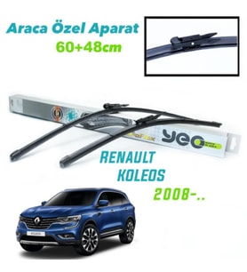 Renault Koleos Ön Silecek Süpürgesi Seti 2008 - 2016