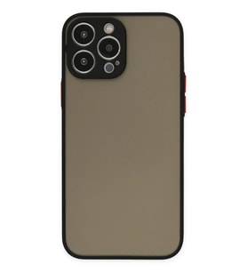 Mey İthalat® iPhone 15 Pro Kılıf Montreal Silikon Kapak - Siyah