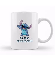 Lilo And Stitch Her Stitch Kupa Bardak Porselen