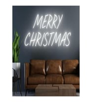 MERRY CHRISTMAS Yazılı Neon Tabela
