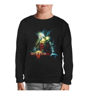 Diablo Siyah Çocuk Sweatshirt