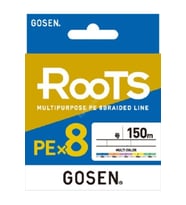 0.8PE 0.153mm Gosen X8 Roots PE 8 Örgü Spin İp Misina 150mt Multi Color