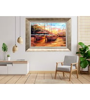 Gümüş Çerçeveli Tablo nb944