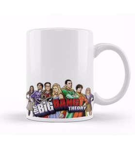 The Big Bang Theory İllüstrasyon Kupa Bardak Porselen