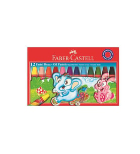 Faber Castell Karton Kutu Pastel Boya 12 Renk 125312
