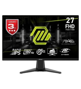 MSI MAG 275F 27″ 180Hz 0,5ms Rapid IPS Adaptive-Sync Full HD Gaming (Oyuncu) Monitör