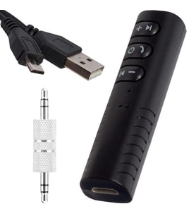Powermaster BT-801 Bluetooth AUX Oto Araç Kiti Ve Ses Alıcısı