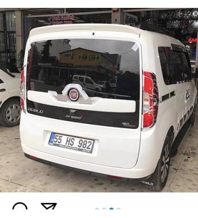 FİAT DOBLO 2010-2020 BEYAZ SPOİLER