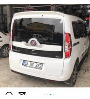 FİAT DOBLO 2010-2020 BEYAZ SPOİLER