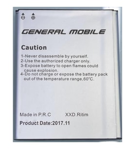 Generel Mobile Discovery E3 2 Mini Pil Batarya