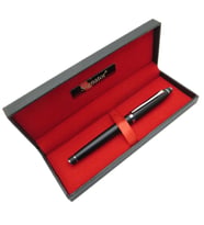 Signator® T444 Mat Siyah Krom Roller Kalem  İsme Özel Kalem  Hediyelik Kalem (Karışık)