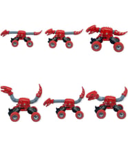 Uzayan Dinazor Arabalar 18 cm - Kırmızı