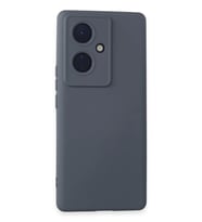 Newface Vivo V29 Lite Kılıf Nano içi Kadife Silikon - Gri
