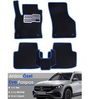 Mercedes Benz EQB (2021-2025) Uyumlu EVA Paspas Tam Set–Araca Özel Tasarım,Su Geçirmez,Kolay Montaj