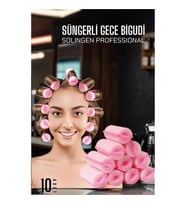 Süngerli Gece Bigudisi 3 cm 10 Adet Solingen Professional