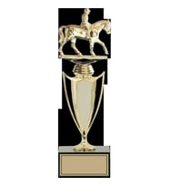 ODAK KUPA - Figürlü Kupalar - At / Binici Figürlü Kupalar FG-039 B - 32 cm